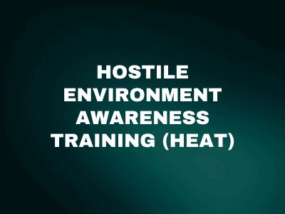 Hostile Environment Awareness Training Iraq