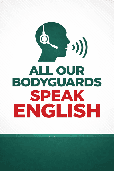 English Speaking Bodyguards and Executive Protection Officers, CPOs in Bangkok, Phuket and Pattaya, Thailand