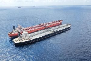 Illegal Ship-to-Ship (STS) Transfer Surveillance of Dark Vessels off Eastern Peninsular Malaysia